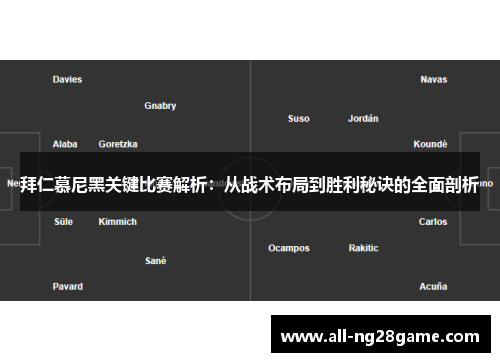 拜仁慕尼黑关键比赛解析：从战术布局到胜利秘诀的全面剖析